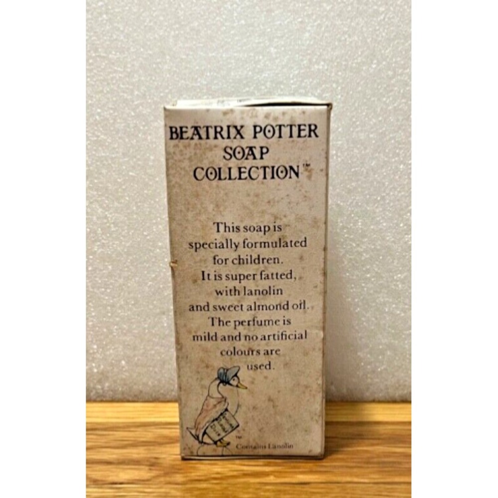 Crabtree & Evelyn Jemima Puddle-Duck Soap Kids 3.7oz Cream NEW Vintage 1982 Box - Picture 3 of 12